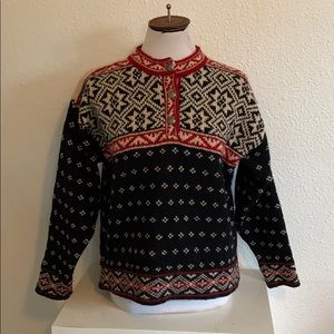 Vintage faire isle sweater